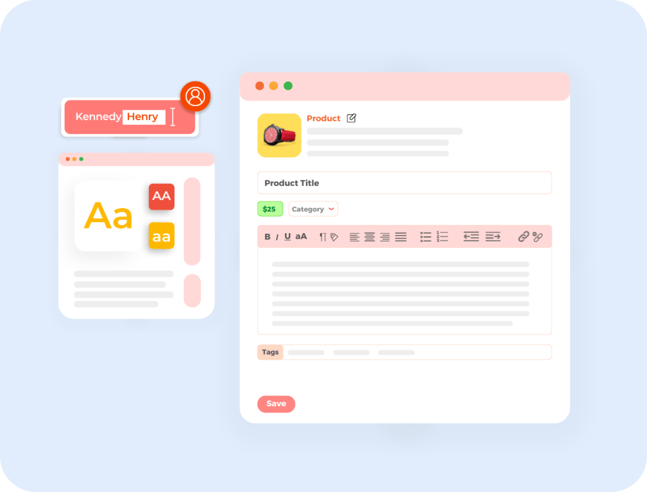 Built in editor